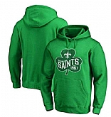Men's New Orleans Saints Pro Line by Fanatics Branded St. Patrick's Day Paddy's Pride Pullover Hoodie Kelly Green FengYun,baseball caps,new era cap wholesale,wholesale hats